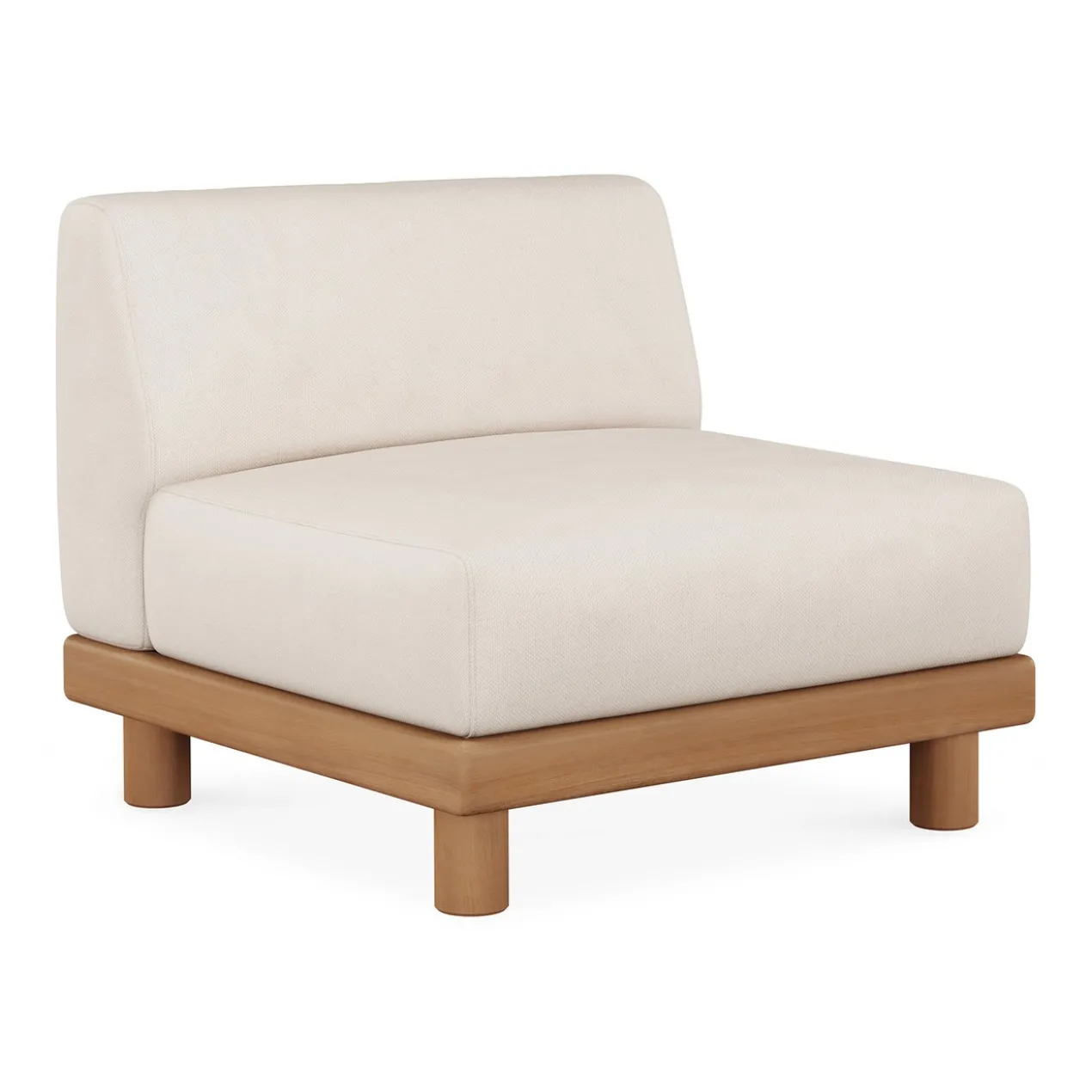 Modulaire bank Monocle outdoor wit 1 seat