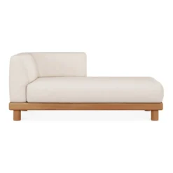 Modulaire bank Monocle outdoor wit set 2x lounge