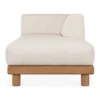 Modulaire bank Monocle outdoor wit set 4 zits lounge R