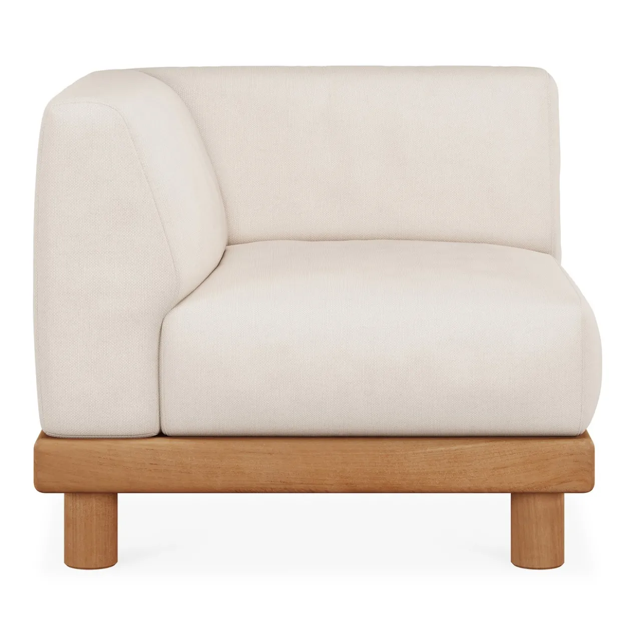 Modulaire bank Monocle outdoor wit set 4 zits lounge R