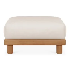Modulaire bank Monocle outdoor wit hocker
