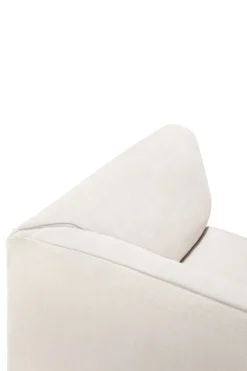 Modulaire bank Monocle outdoor wit hoek L arm