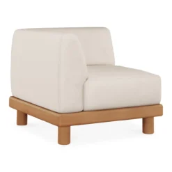 Modulaire bank Monocle outdoor wit hoek L arm