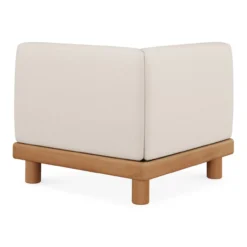 Modulaire bank Monocle outdoor wit hoek R arm