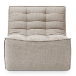 Modulaire bank N701 - beige - 1 seat