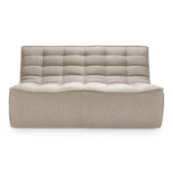 Modulaire bank N701 beige set 2 seat 90° rechte hoek