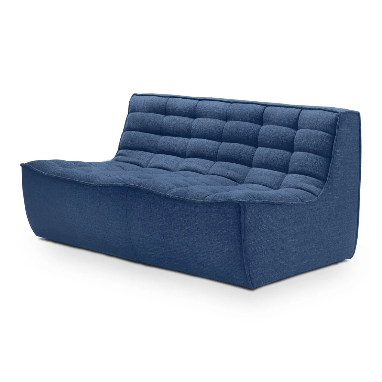 Modulaire bank N701 - blue - 2 seat