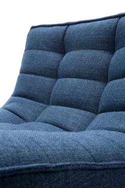 Modulaire bank N701 - blue - 1 seat