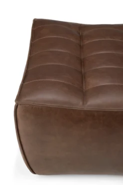 Modulaire bank N701 - chestnut - footstool