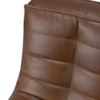 Modulaire bank N701 - chestnut - 3 seats