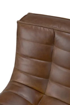 Modulaire bank N701 - chestnut - 3 seats