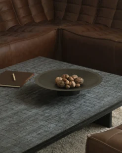 Modulaire bank N701 - chestnut - 3 seats