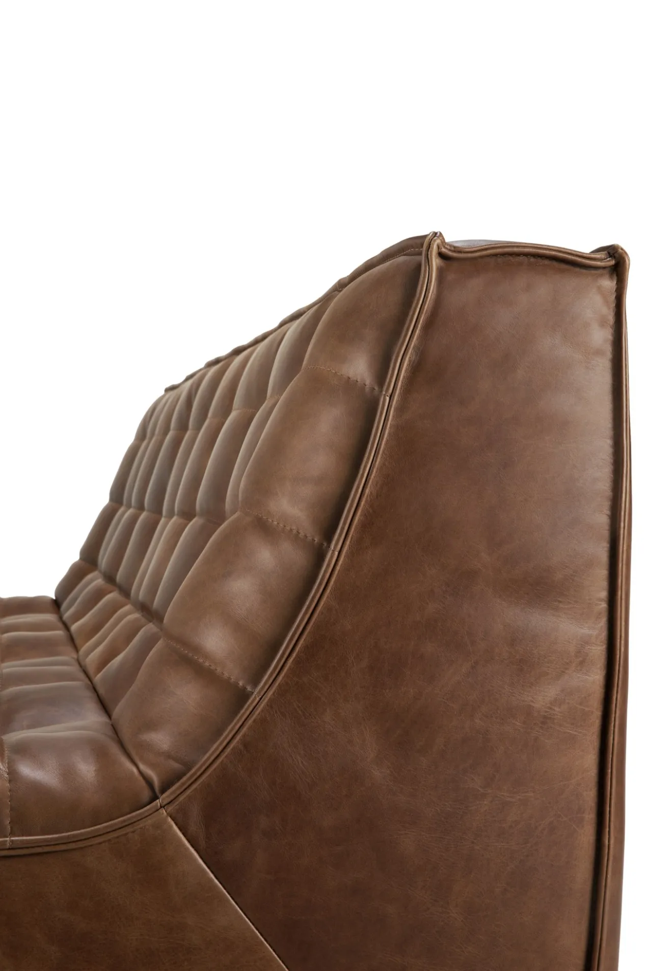Modulaire bank N701 - chestnut - 3 seats
