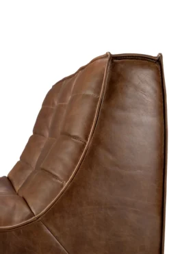 Modulaire bank N701 - chestnut - 1 seat