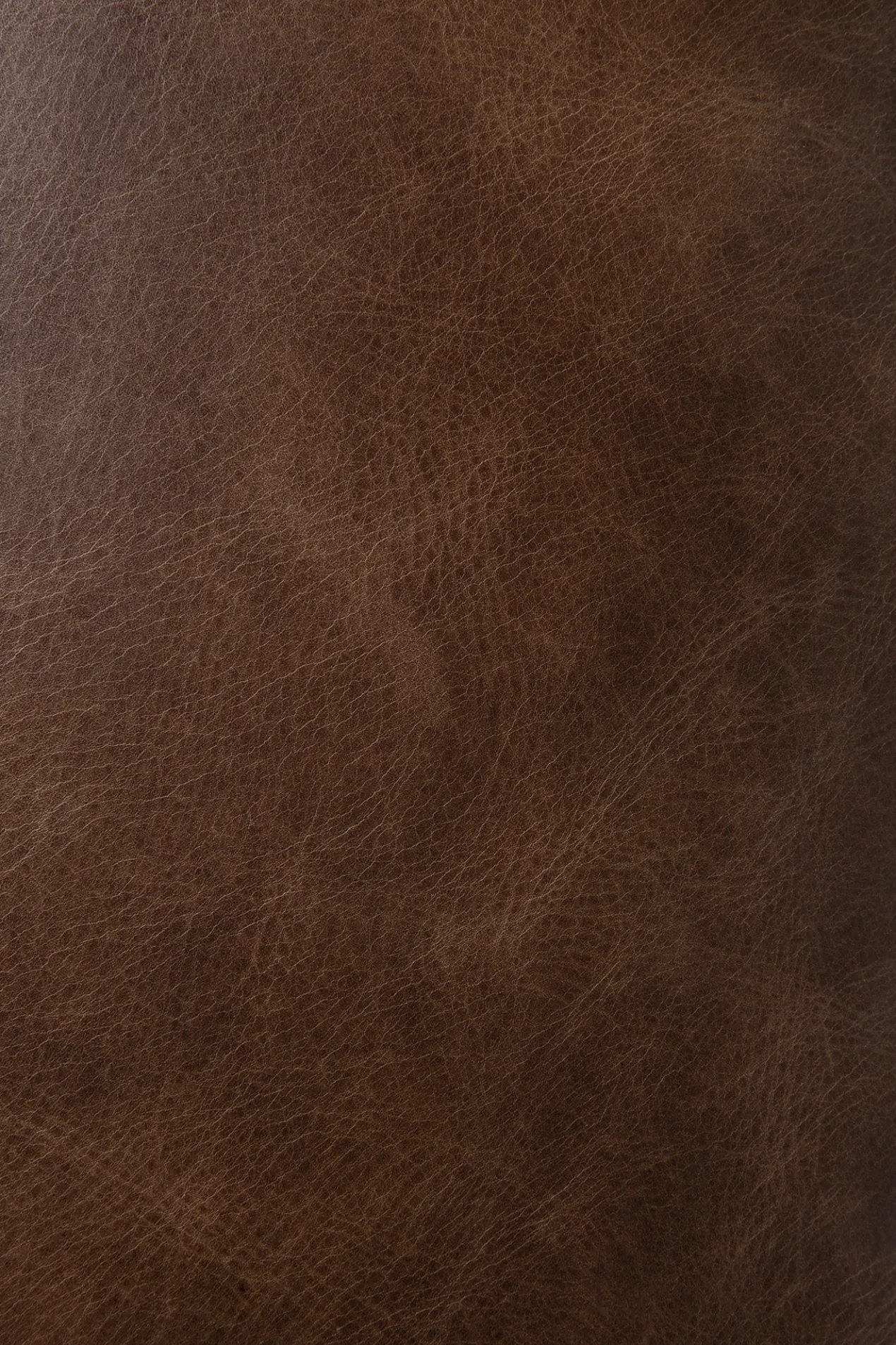 Modulaire bank N701 chestnut set 2 seat 90° ronde hoek