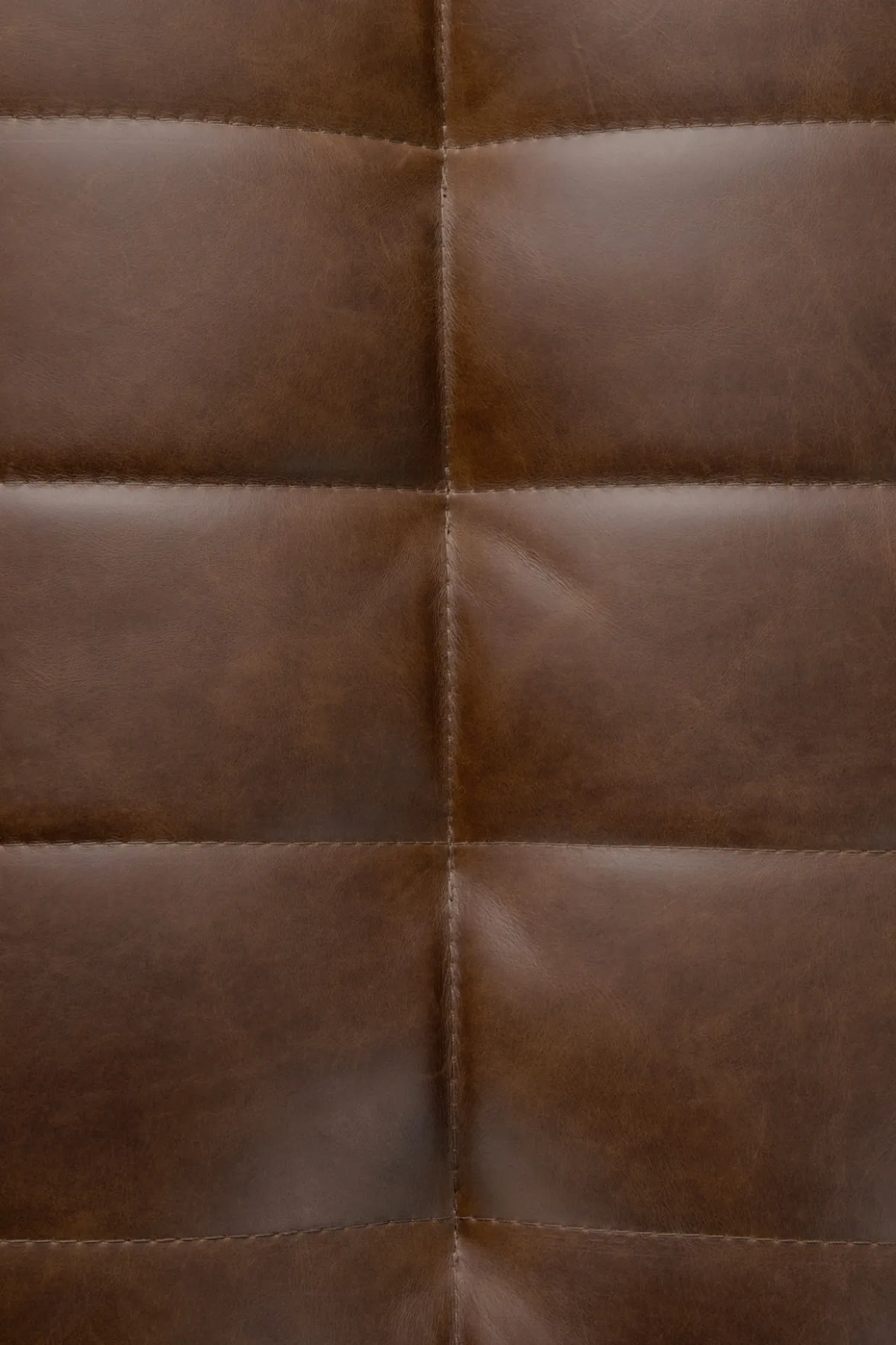 Modulaire bank N701 chestnut set 2x2 seat 90° rechte hoek