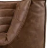 Modulaire bank N701 - chestnut - 90 vierkant hoek