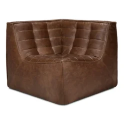 Modulaire bank N701 - chestnut - 90 vierkant hoek