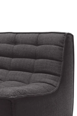 Modulaire bank N701 - dark grey - 2 seat