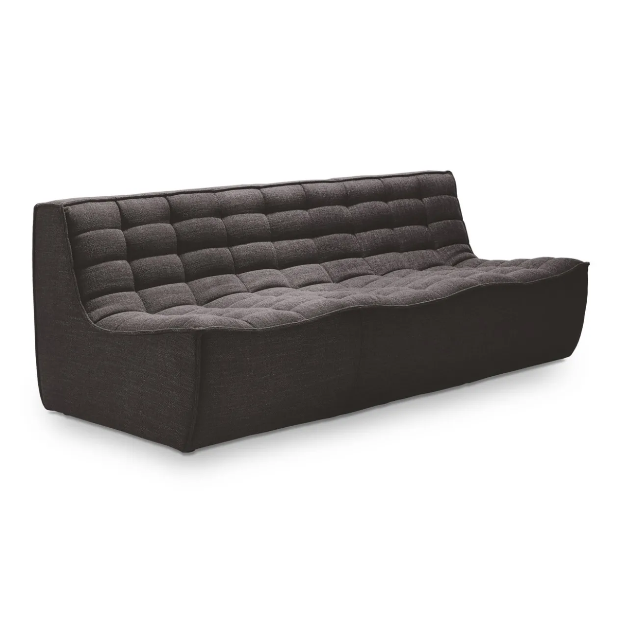 Modulaire bank N701 - dark grey - 3 seat