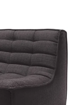 Modulaire bank N701 - dark grey - 3 seat