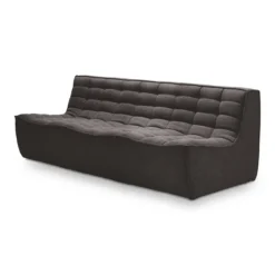 Modulaire bank N701 - dark grey - 3 seat