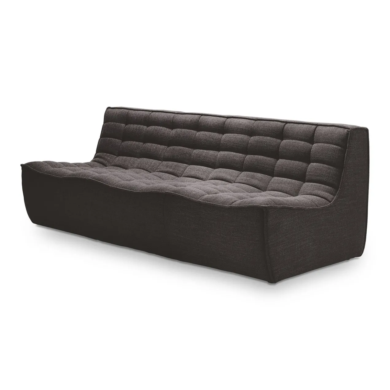 Modulaire bank N701 - dark grey - 3 seat