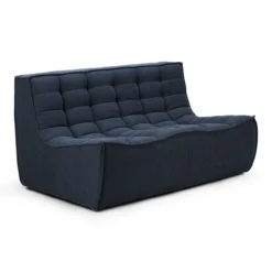 Modulaire bank N701 - eco stof graphite - 2 seat