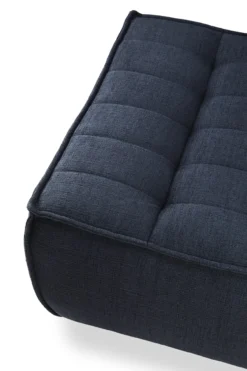 Modulaire bank N701 - eco stof graphite - footstool