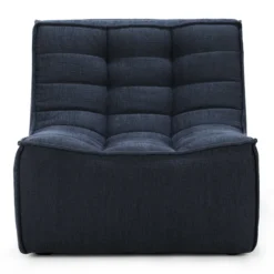 Modulaire bank N701 - eco stof graphite - 1 seat