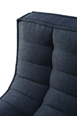 Modulaire bank N701 - eco stof graphite - 1 seat