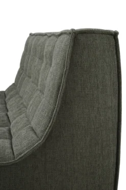 Modulaire bank N701 - eco stof moss green - 2 seat