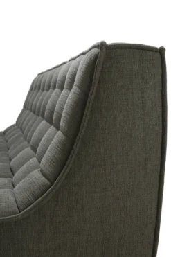 Modulaire bank N701 - eco stof moss green - 3 seat