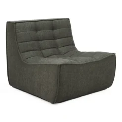 Modulaire bank N701 - eco stof moss green - 1 seat
