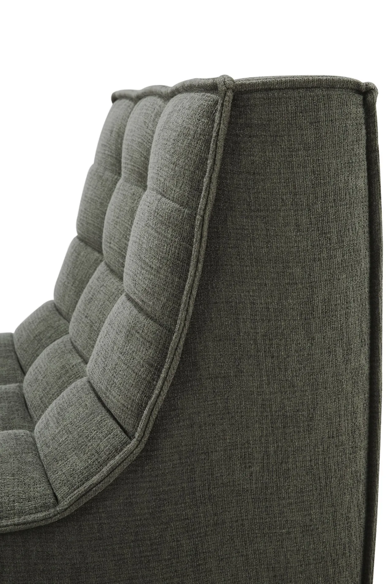 Modulaire bank N701 - eco stof moss green - 1 seat