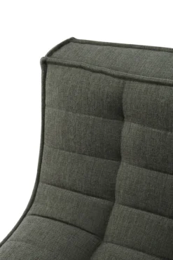 Modulaire bank N701 - eco stof moss green - 1 seat