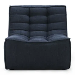 Modulaire bank N701 graphite set 1+2 seat 90° ronde hoek