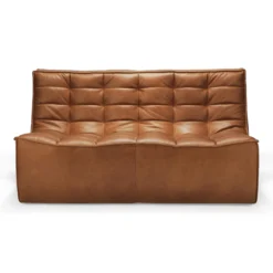 Modulaire bank N701 old saddle set 1+2 seat 90° recht hoek
