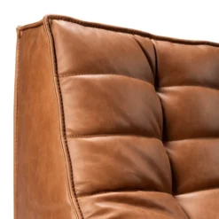 Modulaire bank N701 - old saddle - 90° vierkant hoek