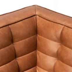 Modulaire bank N701 - old saddle - 90° vierkant hoek
