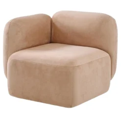 Modulaire bank Yoshimi Pink Poise hoek rechts