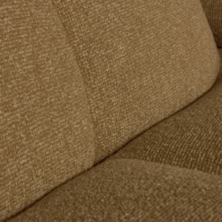 Mojo chaise longue bank links boucle geel/bruin melange