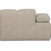 Mojo chaise longue element links boucle beige melange