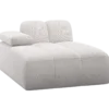 Mojo chaise longue element links boucle ecru melange