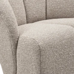 Mojo draaifauteuil boucle beige melange