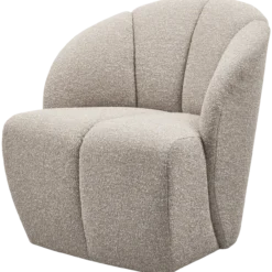 Mojo draaifauteuil boucle beige melange