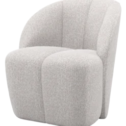Mojo draaifauteuil boucle ecru melange