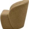 Mojo draaifauteuil boucle geel/bruin melange