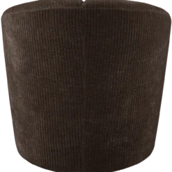 Mojo draaifauteuil ribstof bruin