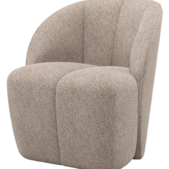 Mojo draaifauteuil wollig donkerzand